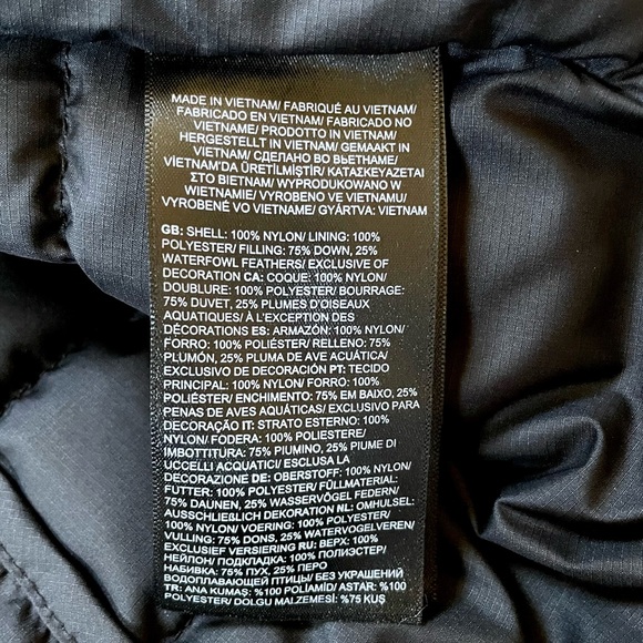 The North Face Men’s Minoqua Down Black Jacket - Picture 7 of 9